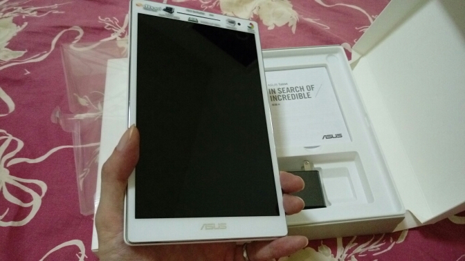 幫女兒換平板。zenpad8 簡單開箱