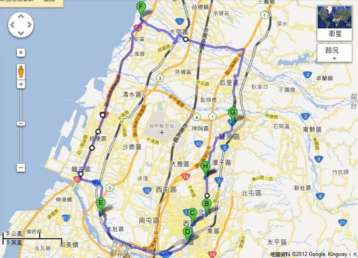 粉嶺族～雅方盃2015大臺中單車逍遙遊