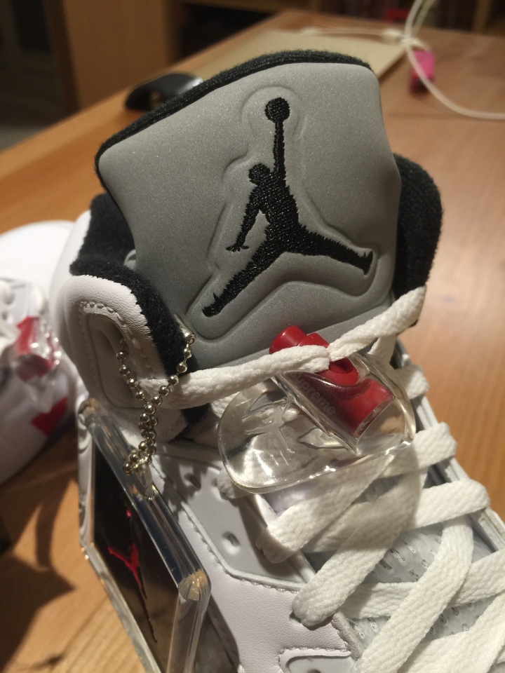 Supreme X Jordan5 日本開箱