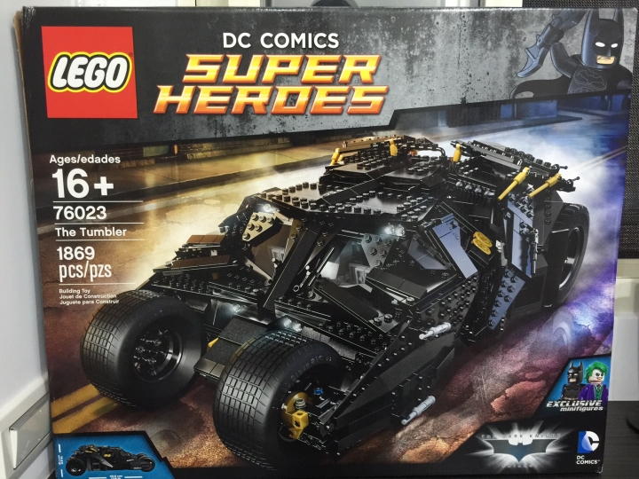 LEGO 76023 蝙蝠車分享