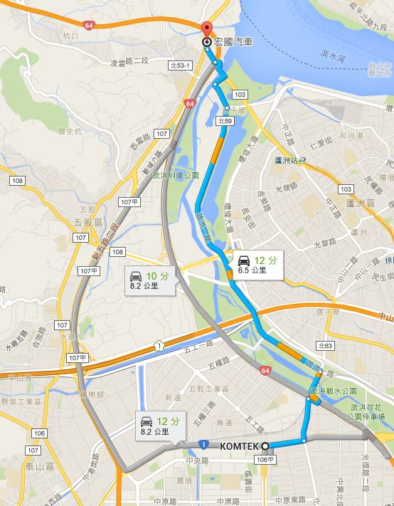 2015 TWB & TBA 北高認證路線分享