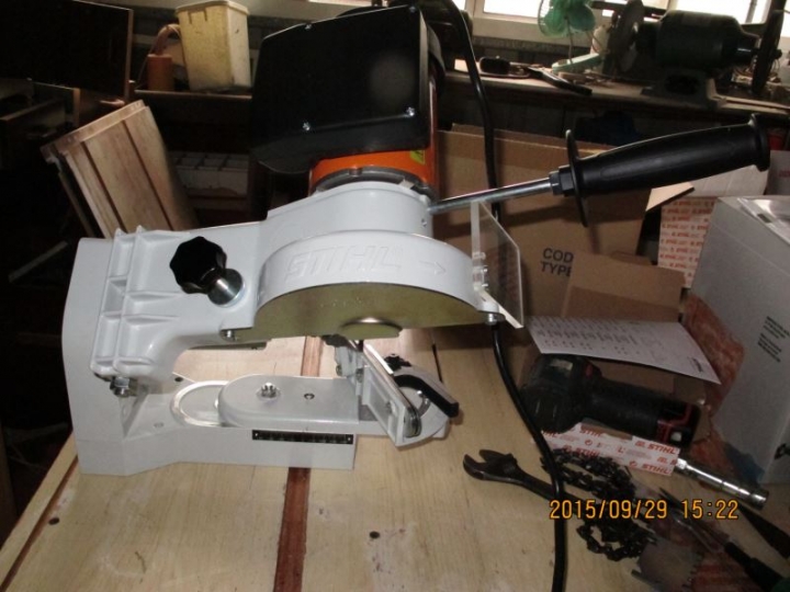 STIHL 斯蒂爾 德國製 磨鏈條機 鏈條磨銳機 - USG 110V - 開箱