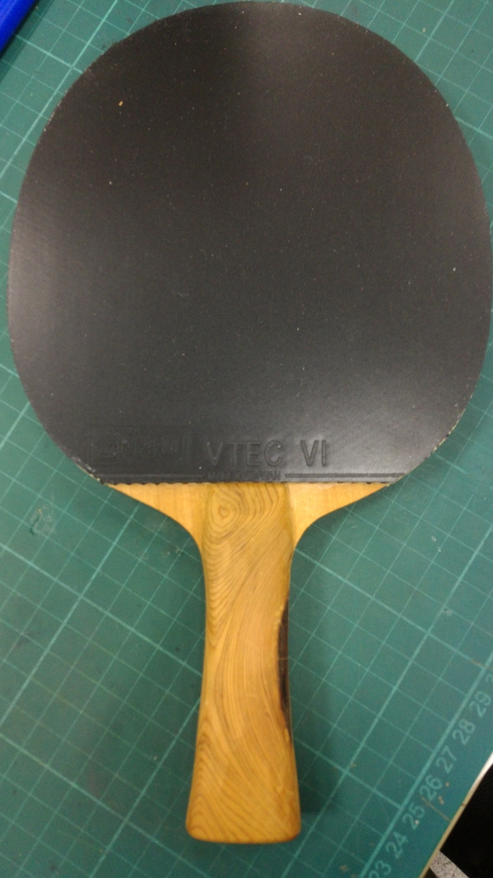 使用台灣製膠皮 VTEC VI + 台檜底板