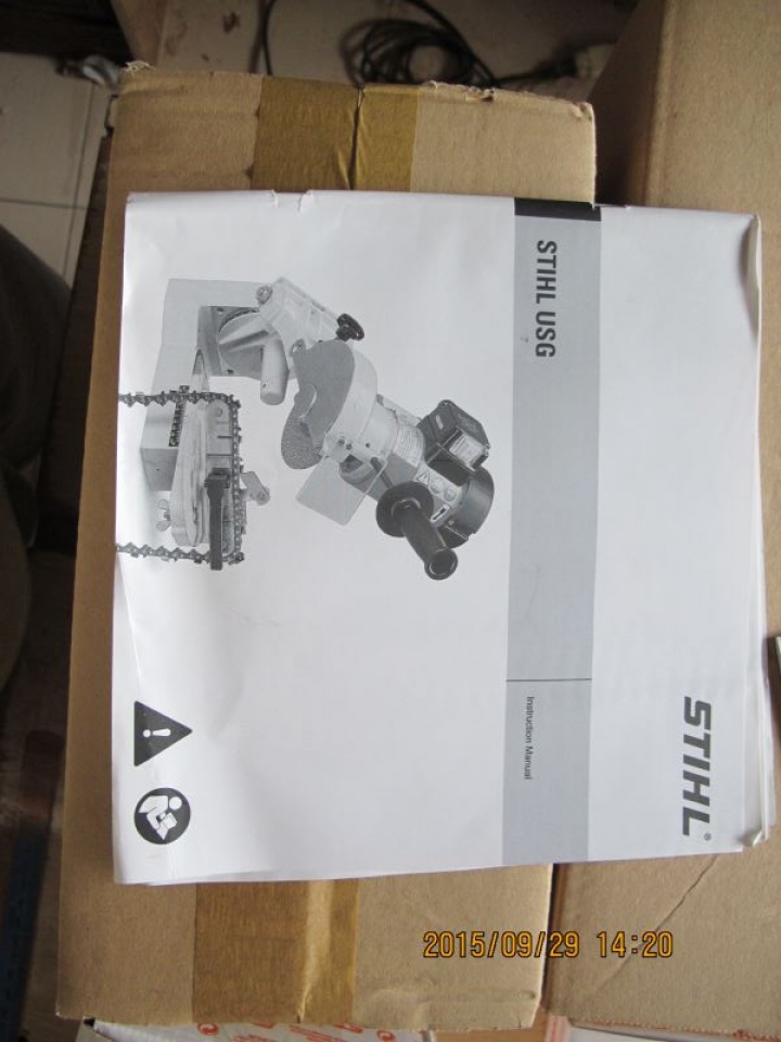 STIHL 斯蒂爾 德國製 磨鏈條機 鏈條磨銳機 - USG 110V - 開箱