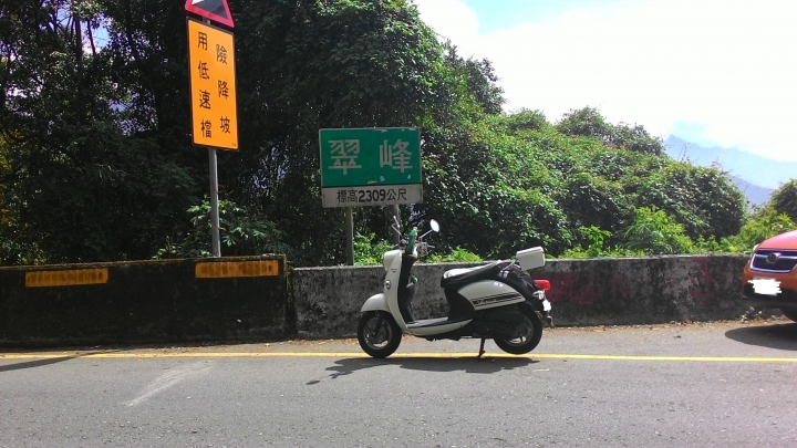 第二次武嶺之旅(台中市東區←→武嶺)，只是少了刺激感。