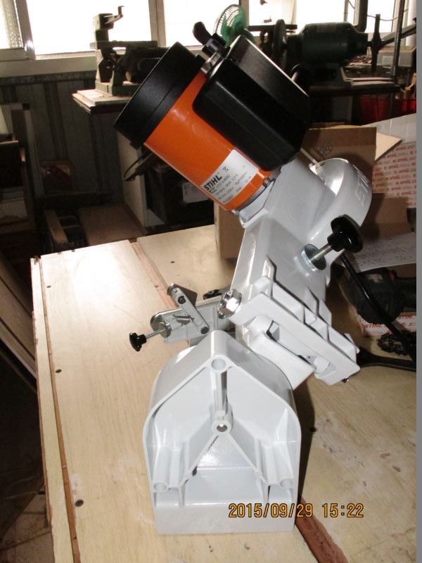STIHL 斯蒂爾 德國製 磨鏈條機 鏈條磨銳機 - USG 110V - 開箱