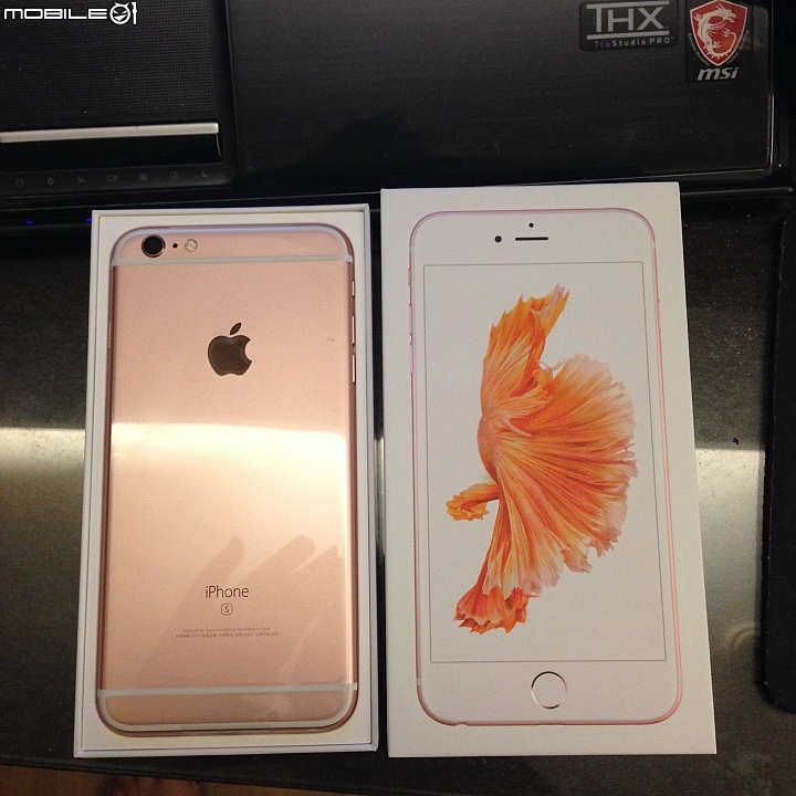 [遲來的開箱] iPhone 6S+ 玫瑰金 官網 ***