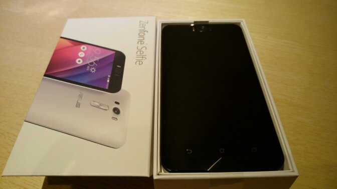 zenfone selfie 簡單開箱