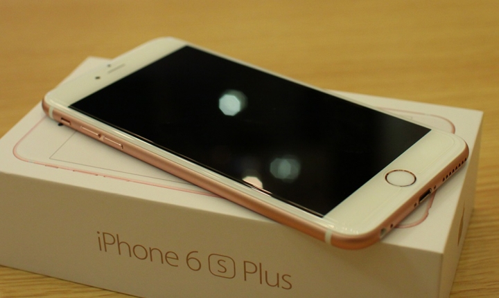iPhone 6s Plus 玫瑰金 + 0.15mm 康寧保護貼