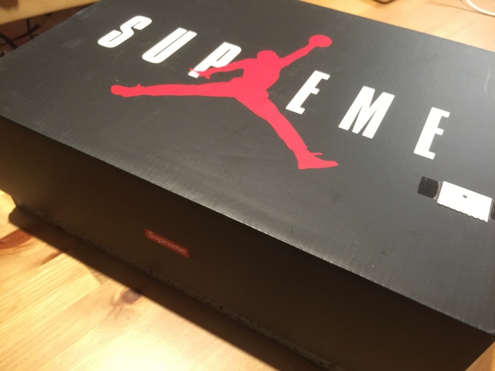 Supreme X Jordan5 日本開箱