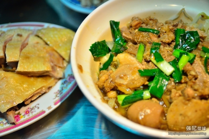 [強尼帶球 食記] 台南 白河 市場鴨肉麵