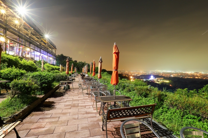 [桃園]桃園看夜景景點懶人包,再附帶幾間景觀餐廳--大古山、乳姑山、虎頭山  by蛋拔