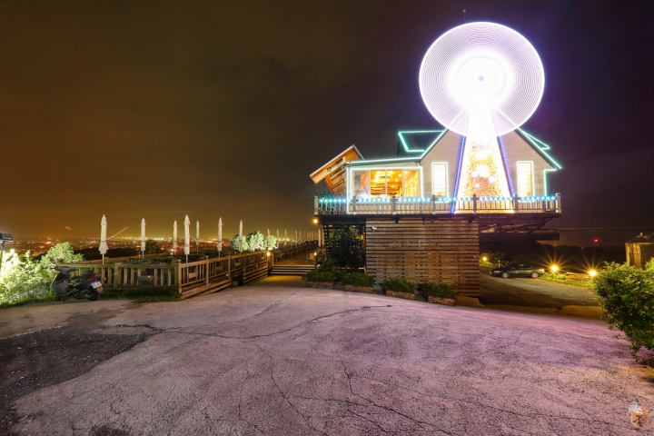 [桃園]桃園看夜景景點懶人包,再附帶幾間景觀餐廳--大古山、乳姑山、虎頭山  by蛋拔