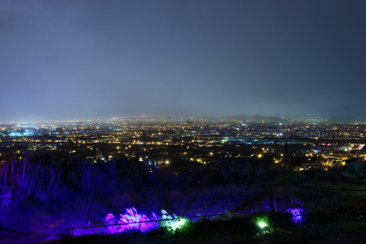 [桃園]桃園看夜景景點懶人包,再附帶幾間景觀餐廳--大古山、乳姑山、虎頭山  by蛋拔