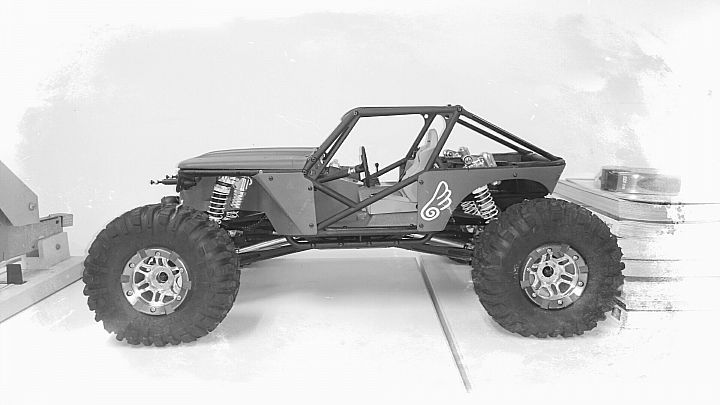 Axial 1/10 攀岩車
