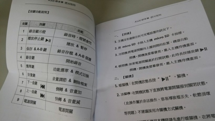 [開箱]VITAS A500 錄音筆