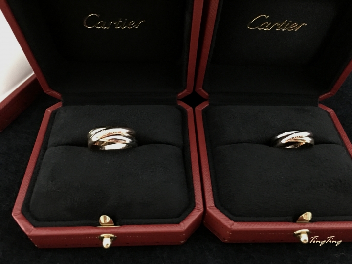 【開箱】25年青春~我們決定買亮亮小石頭Cartier1895&三環戒