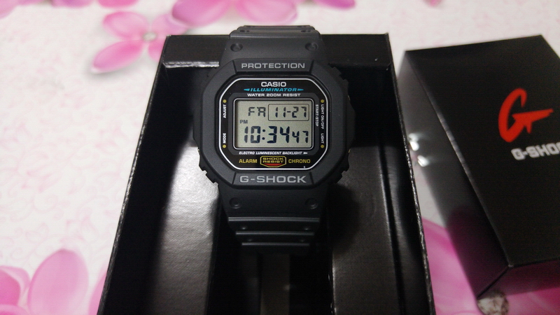 [簡易開箱]CASIO G-SHOCK DW-5600