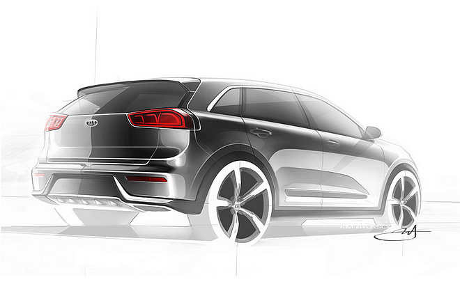 [轉貼] 韓系最新油電跨界、Kia預告Niro將於2016年登場｜InCar癮車報