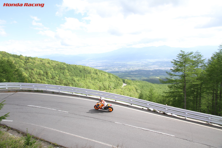 RC213V 參加淺間山2014爬山賽