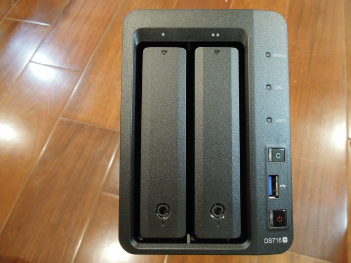 Synology DS716+ Braswell 4K 硬解 NAS 開箱