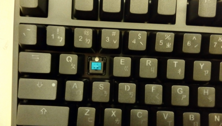 機械鍵盤ducky one青軸分享