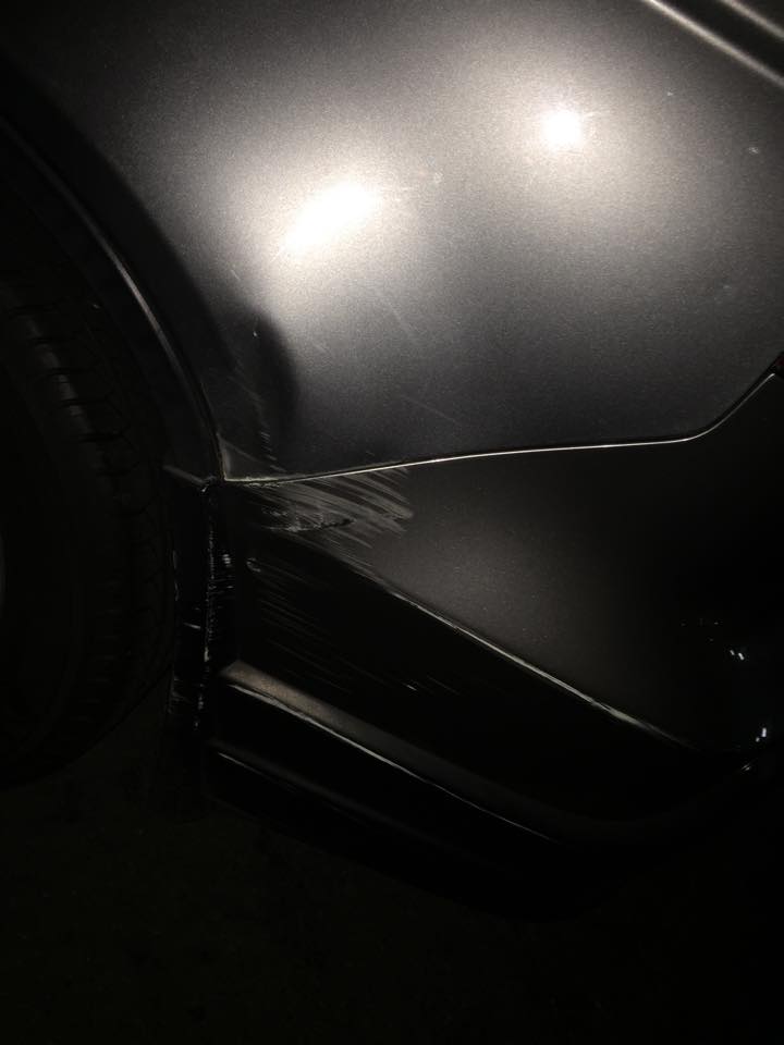 2008 CRV 整車換色加板金