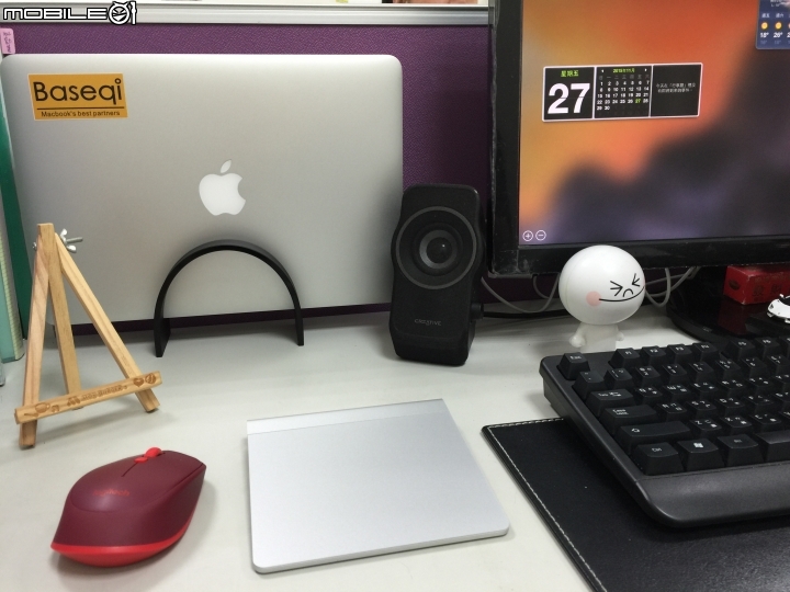 [分享]Macbook直立架LTC ARK Standing Dock For Macbook  MBPR一秒變iMac