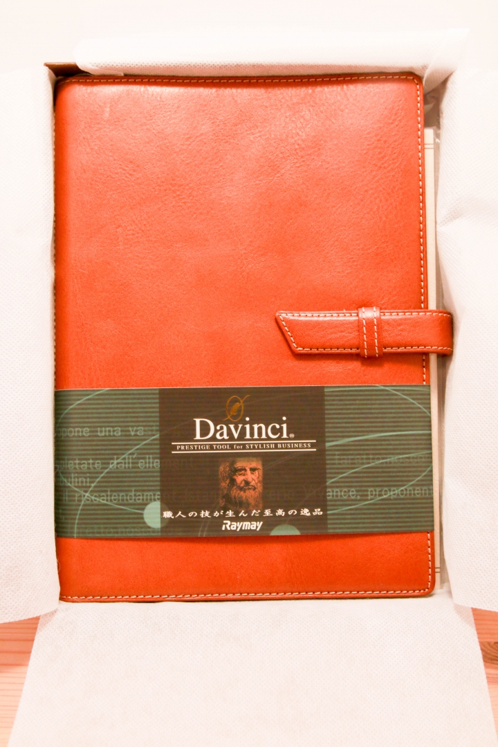 Davinci A5 Oil leather 手帳