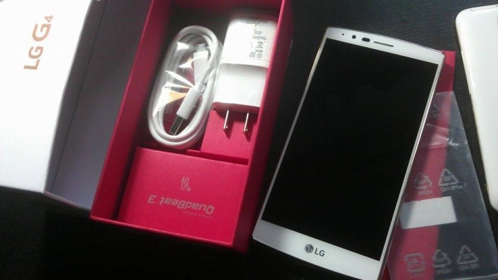 LG G4 琉金白開箱(算首PO?)-更新兩張機身照