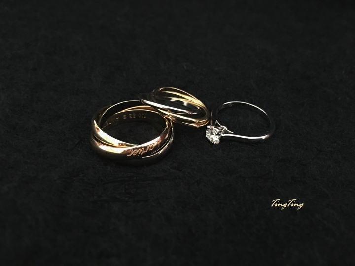 【開箱】25年青春~我們決定買亮亮小石頭Cartier1895&三環戒