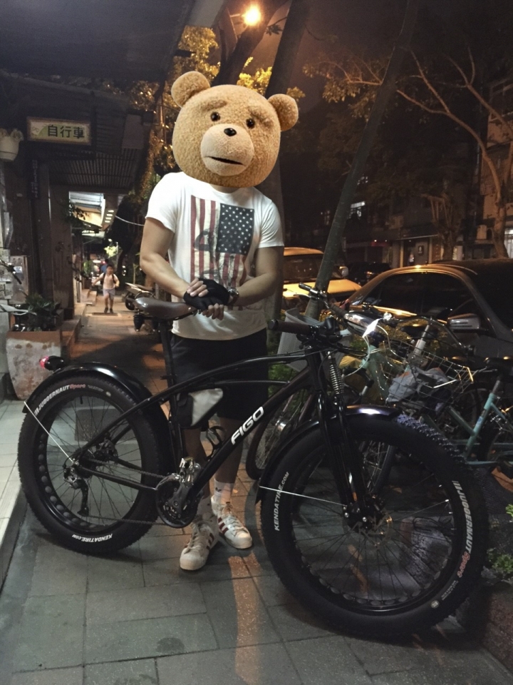 入手第一台單車fatbike