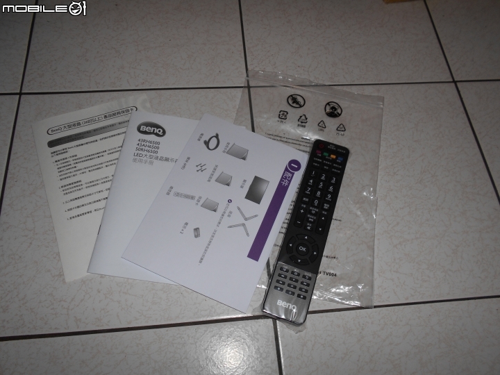 BENQ 43AH6500簡易開箱