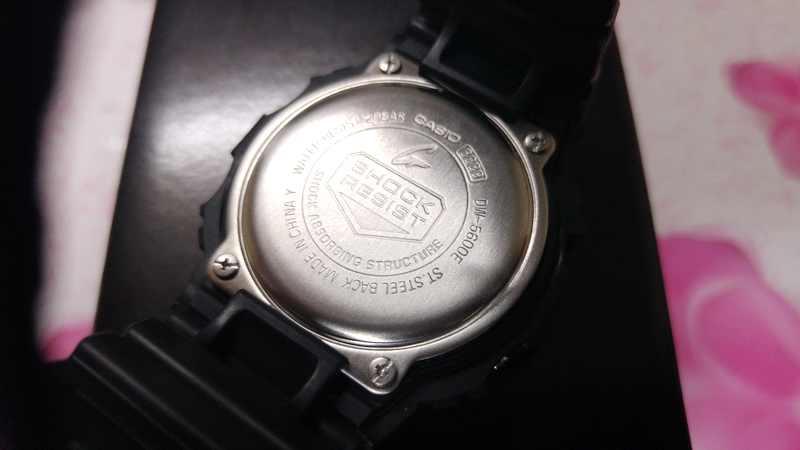 [簡易開箱]CASIO G-SHOCK DW-5600