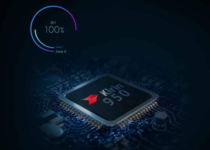 華為發表Mate 8 新一代6吋大螢幕省電王