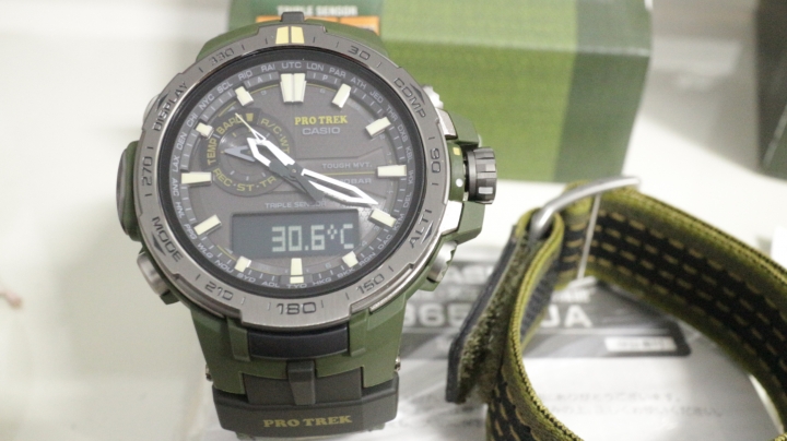 【簡開箱】CASIO專業登山錶 PRW-6000SG-3JR