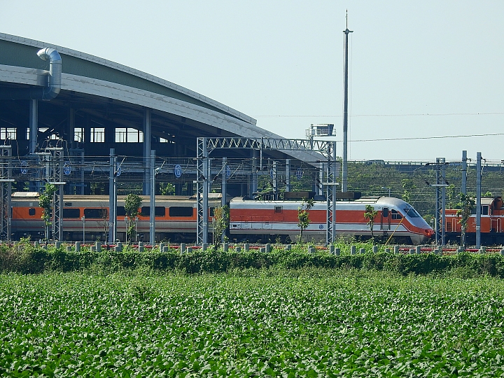 Nikon P900の縱橫交錯：台鐵潮州車輛基地。