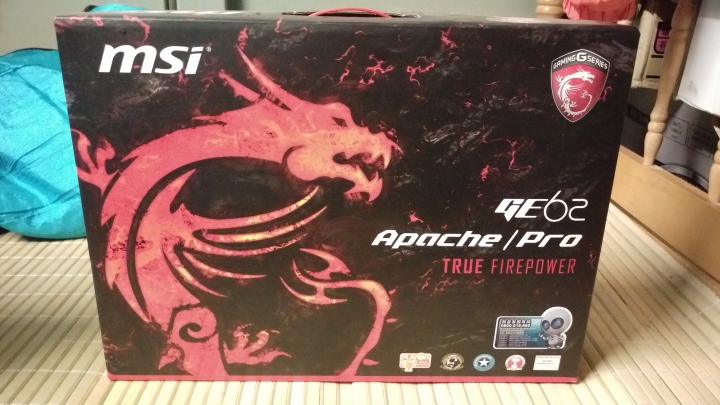 微星 msi GE62-6QD-058TW簡單開箱
