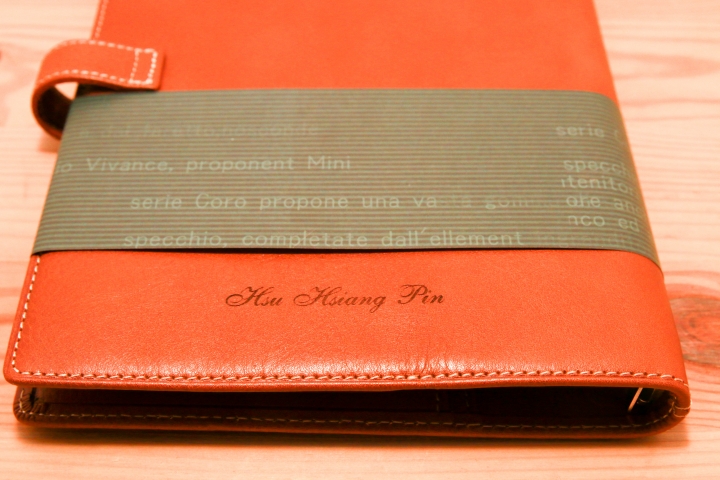 Davinci A5 Oil leather 手帳