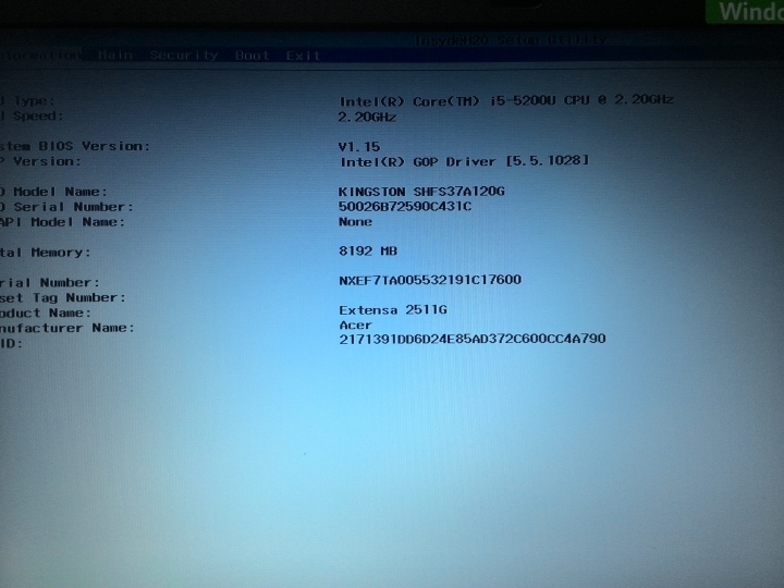 ACER   Extensa EX2511G-561W   筆電開箱