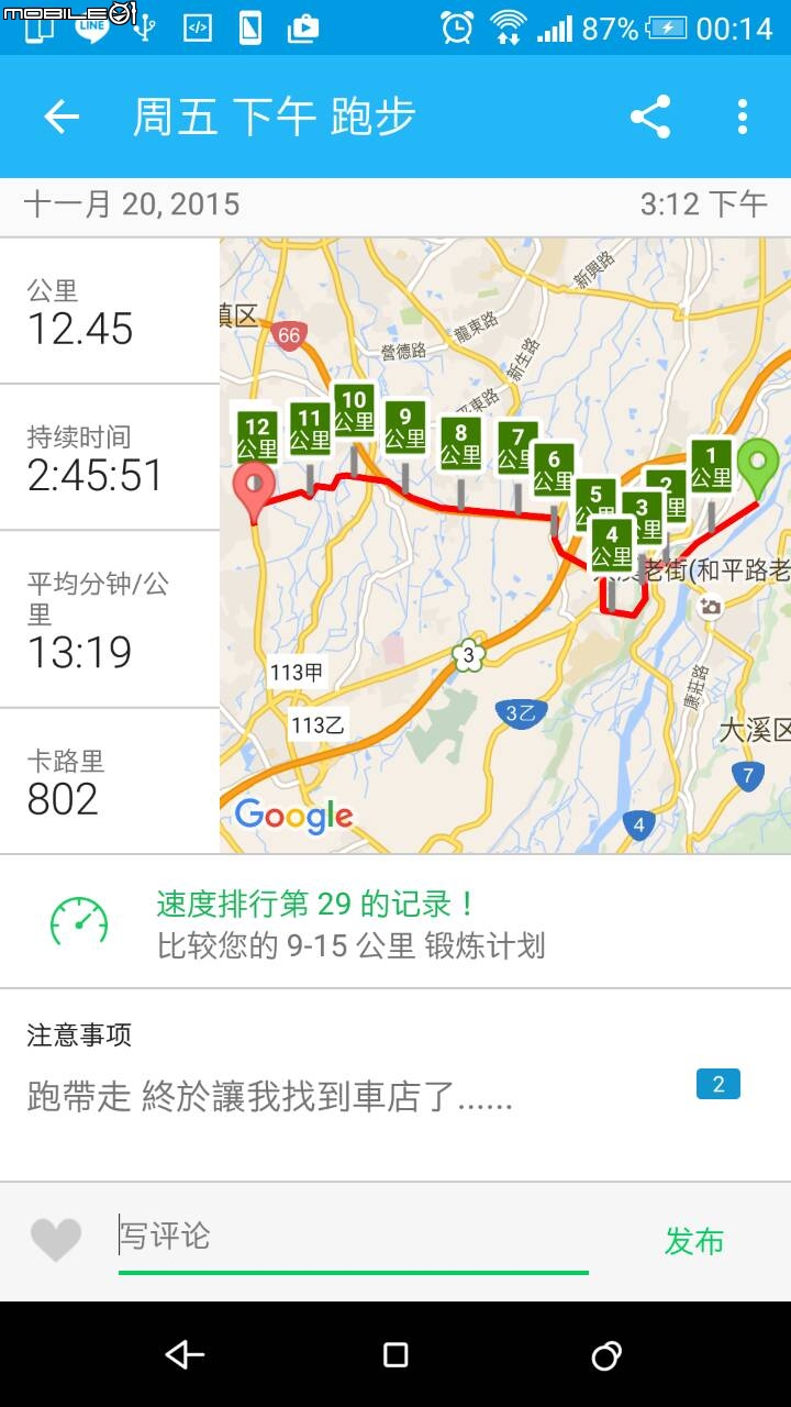 [不專業開箱]Giant TCR ADV2 (11/20 第一次破風)