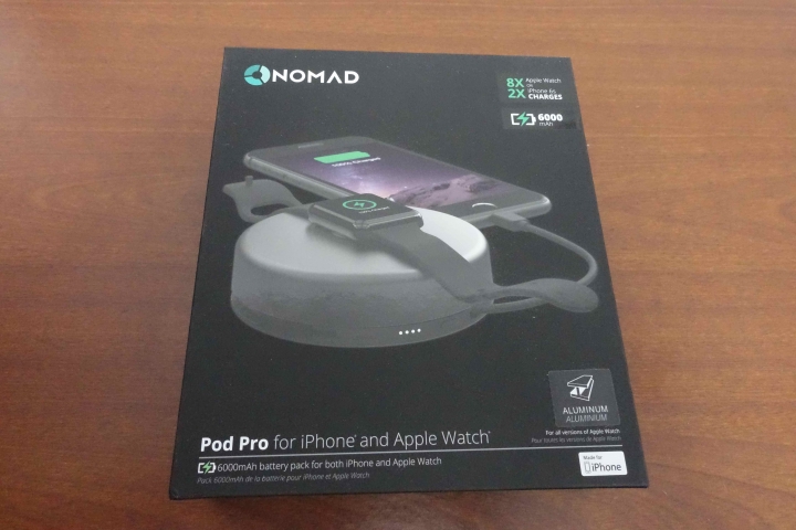 Apple Watch手錶專屬行動電源--Nomad Pod Pro