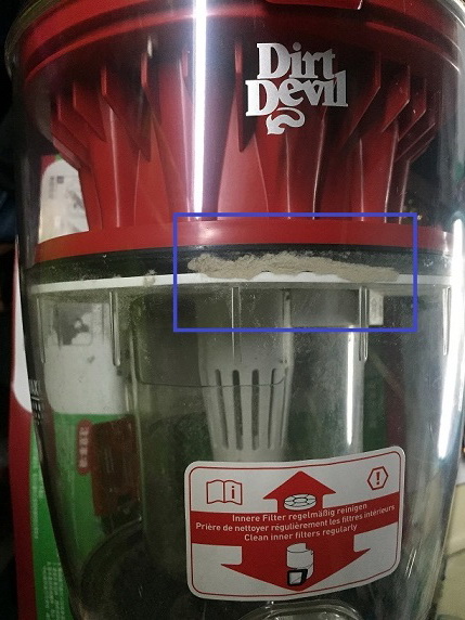 Dirt Devil 第十五代吸塵器問題
