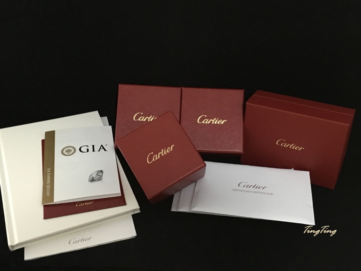 【開箱】25年青春~我們決定買亮亮小石頭Cartier1895&三環戒