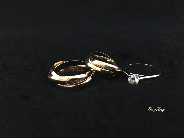 【開箱】25年青春~我們決定買亮亮小石頭Cartier1895&三環戒