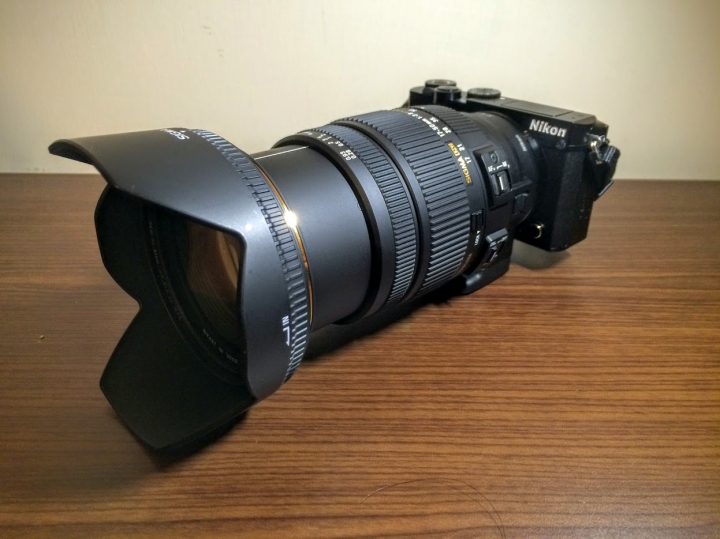 [Nikon 1 J5] 簡易開箱文 + FT1 與 DX 鏡群合體照