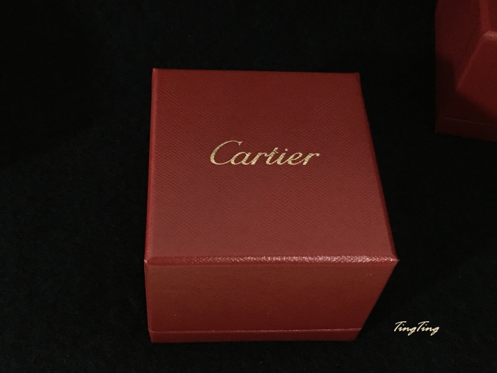 【開箱】25年青春~我們決定買亮亮小石頭Cartier1895&三環戒