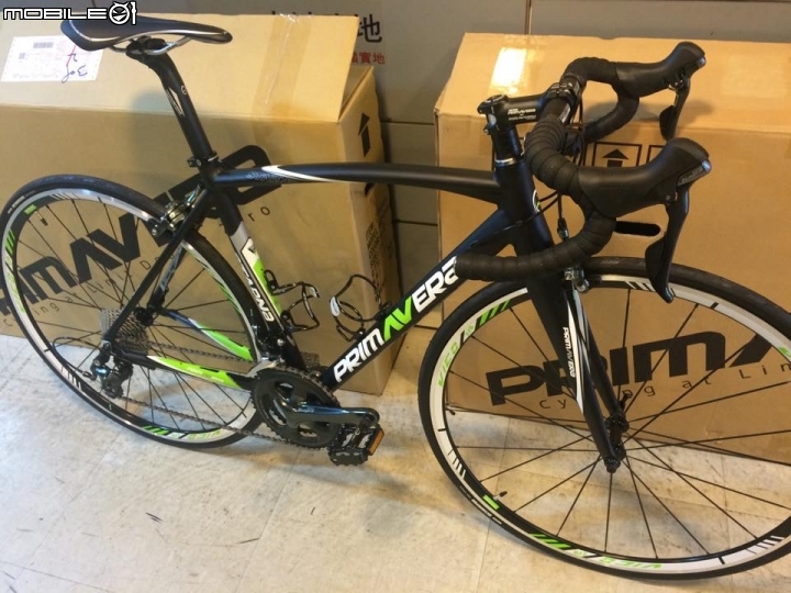 [開箱]普立瑪 PRIMAVERA STARNA TIAGRA 人生公路車初體驗