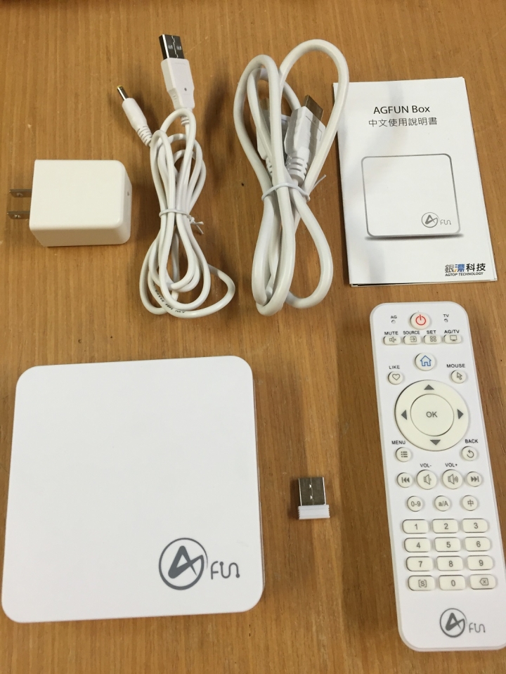 小白電視盒【AGFUN】開箱..