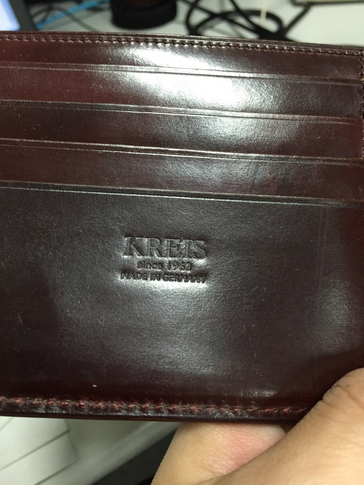 [開箱] 德製馬臀皮 KREIS Shell Cordovan Color 8 4X4 短夾